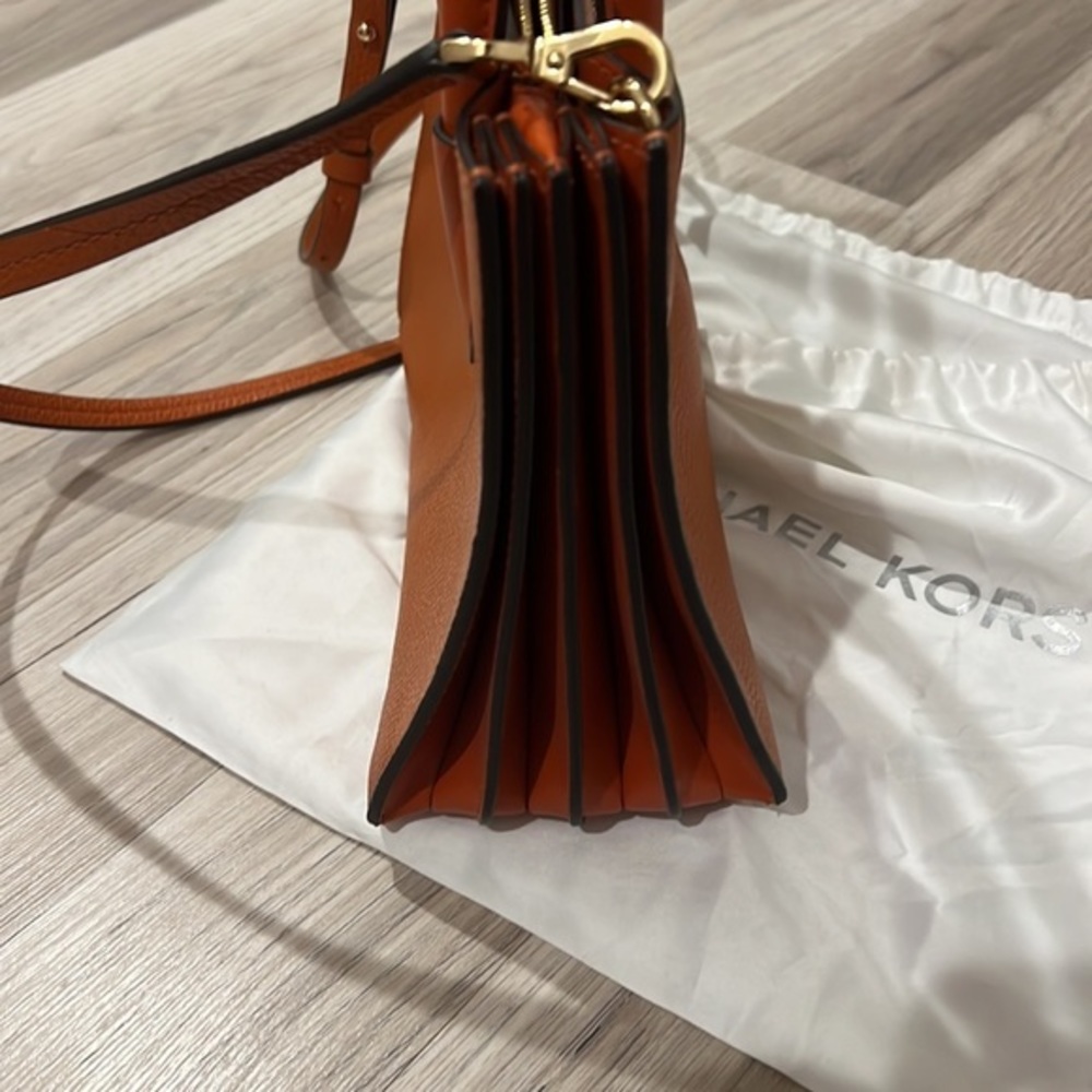 Michael kors orange satchel handbag‎ - Picture 5 of 9